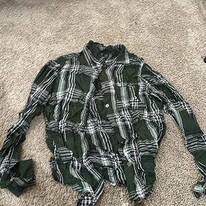 Green flannel